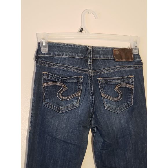 Women's Silver Jeans Co., Bootcut, W24/32, Dark Blue - Picture 5 of 8